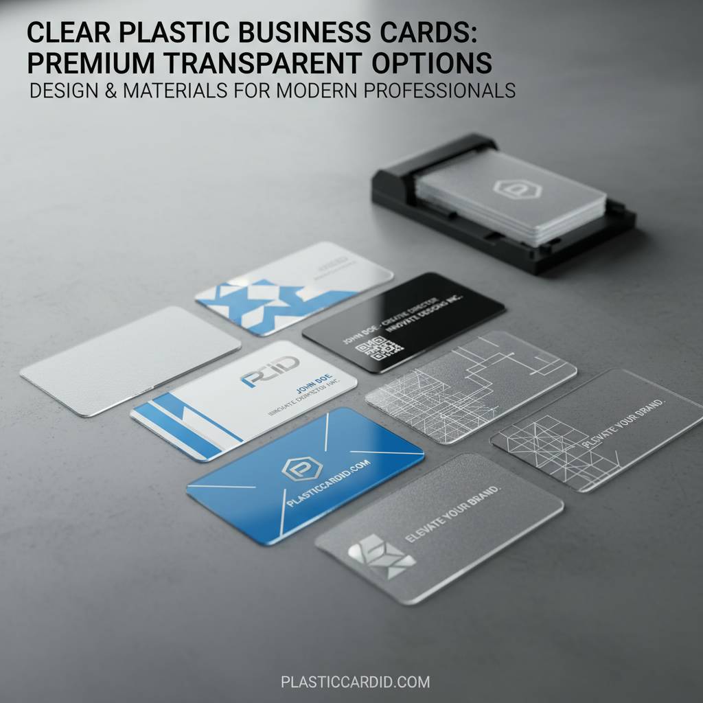Design & Materials for Clear Plastic Business Cards