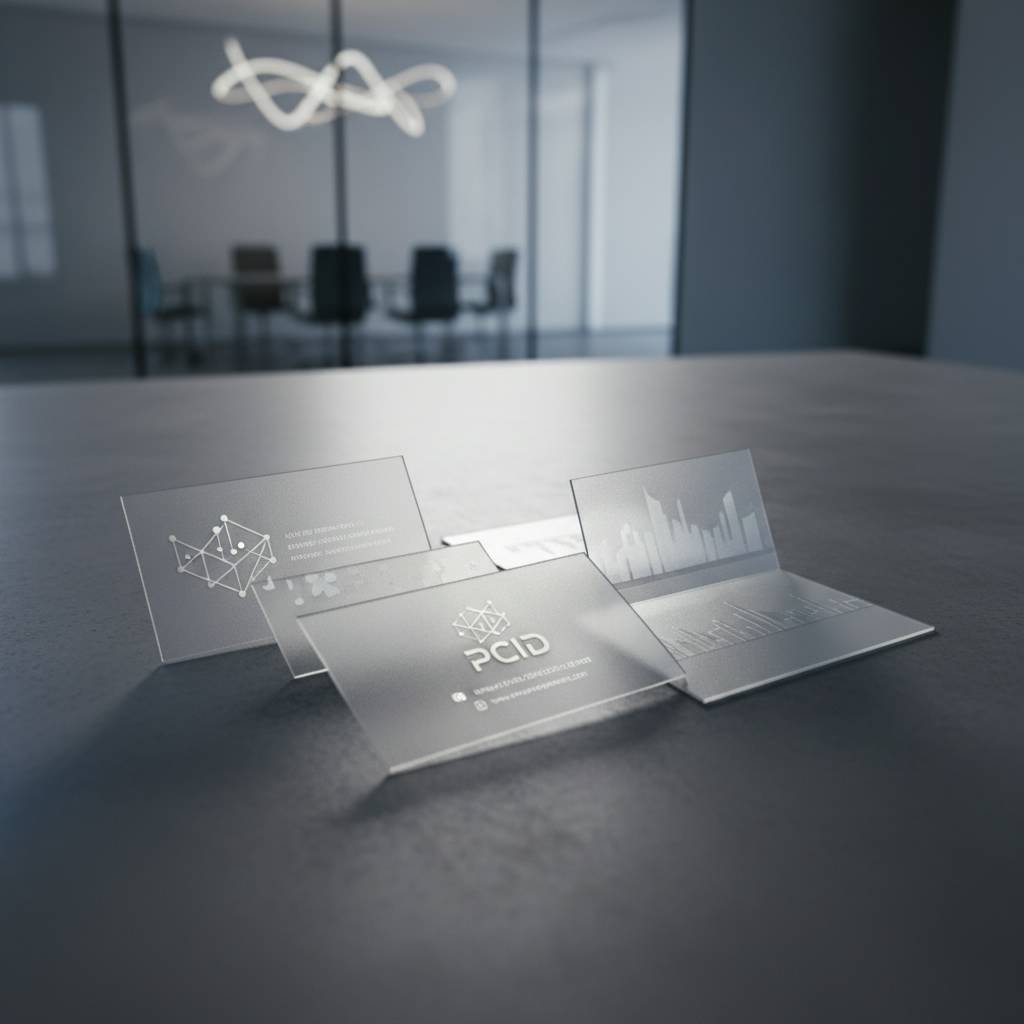 Marketing Impact of Clear Plastic Business Cards