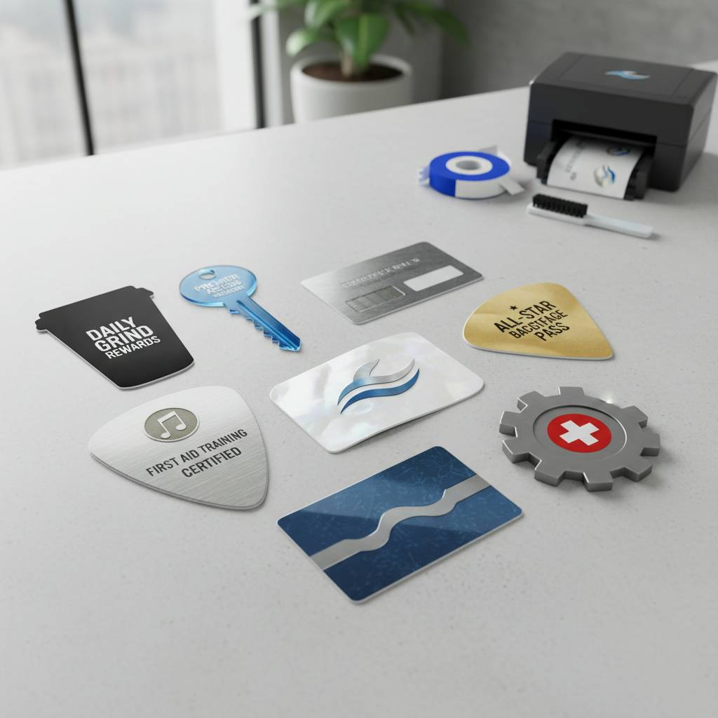 Custom-Shaped Plastic Cards