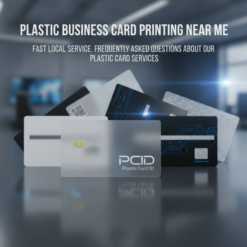 Frequently Asked Questions About Our Plastic Card Services